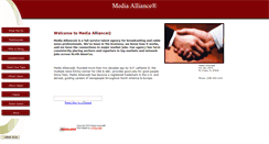 Desktop Screenshot of mediaalliance.com